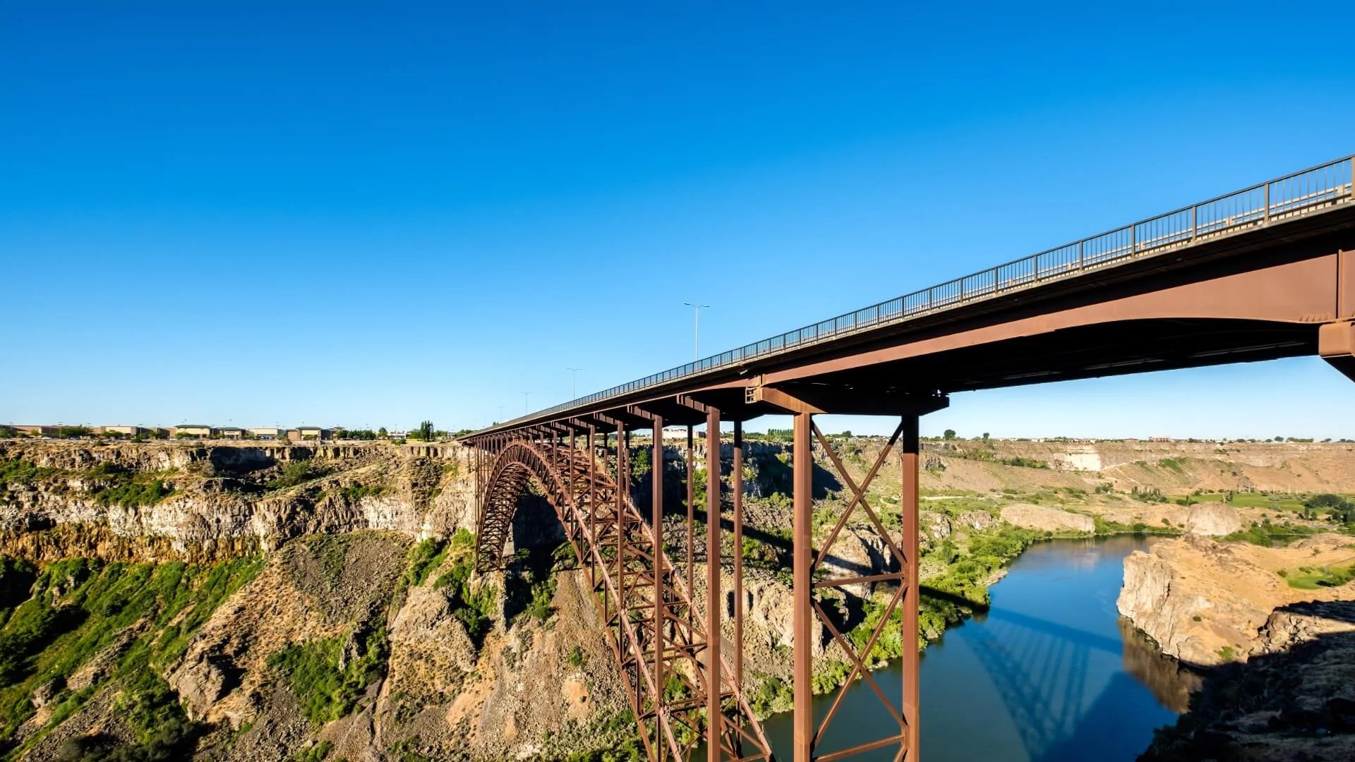 Magic Valley home builders - Perrine bridge